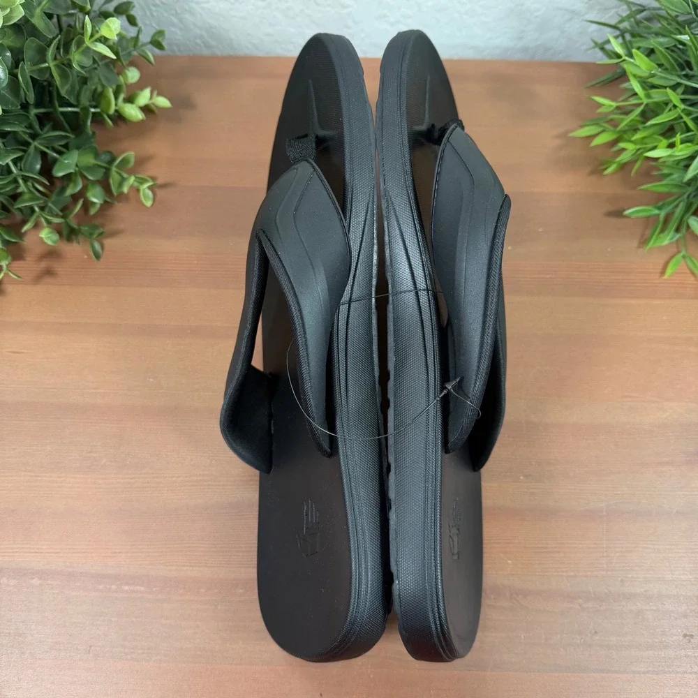 Body Glove Mens BGFF-M-75A Black Comfort Thong Sandals Size 11
